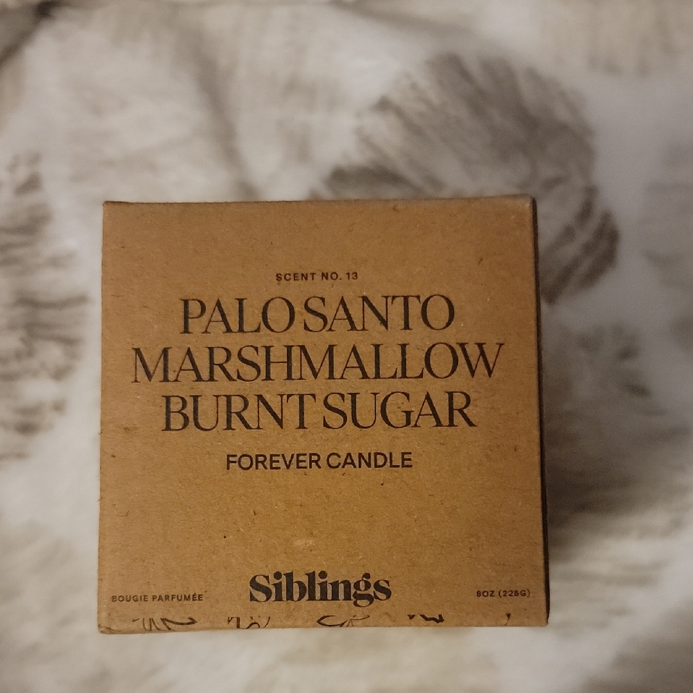 Siblings Palo Santo Marshmallow Candle